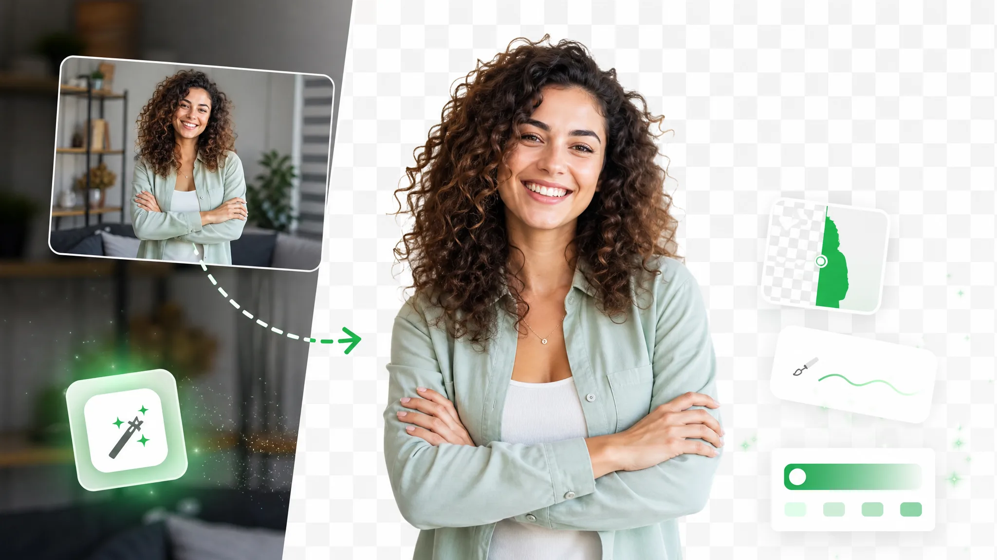 A better alternative to CapCut for removing a video background to transparent.