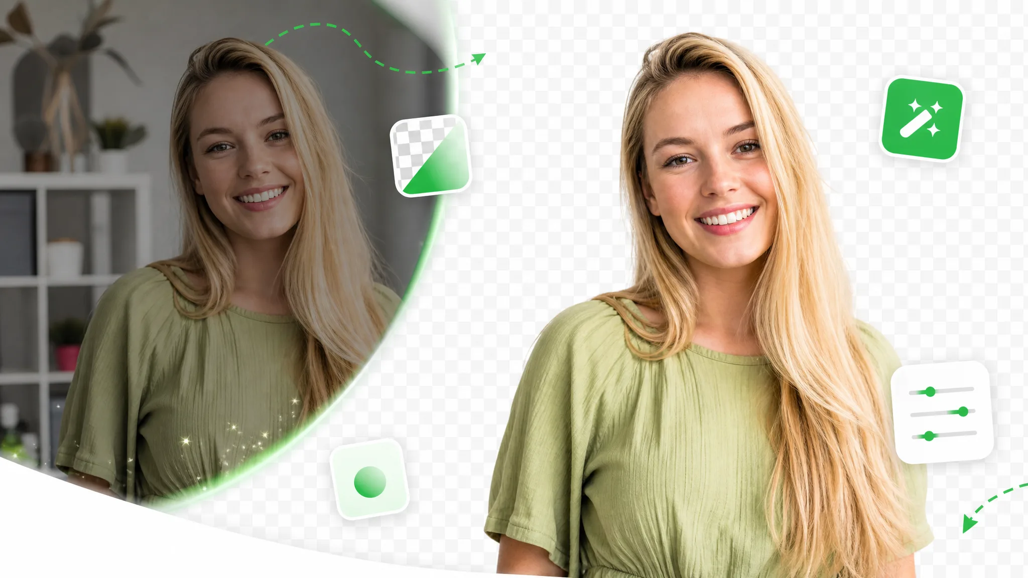 A better alternative to VEED for removing a video background to a clean transparent cutout.