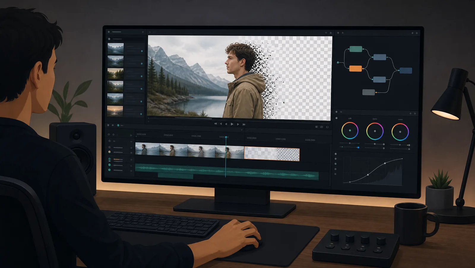 How to Remove a Background in DaVinci Resolve (All 3 Ways)
