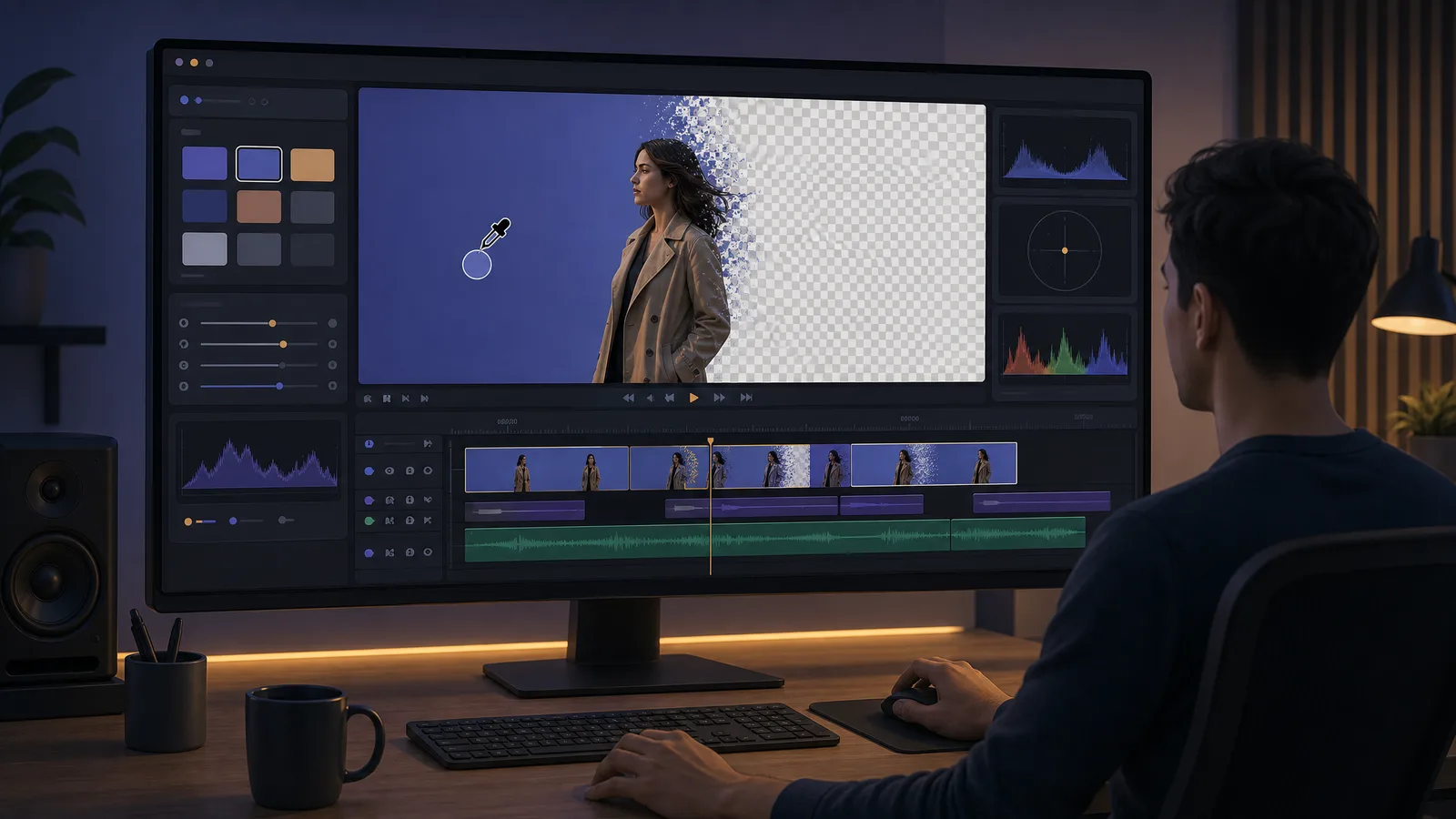Remove a Background in Premiere Pro: Ultra Key & Roto